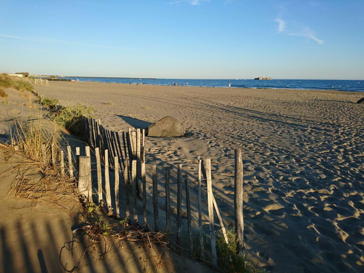 Residence Aquaplage 45M2 Front De Mer Plage Richelieu Agde Eksteriør bilde