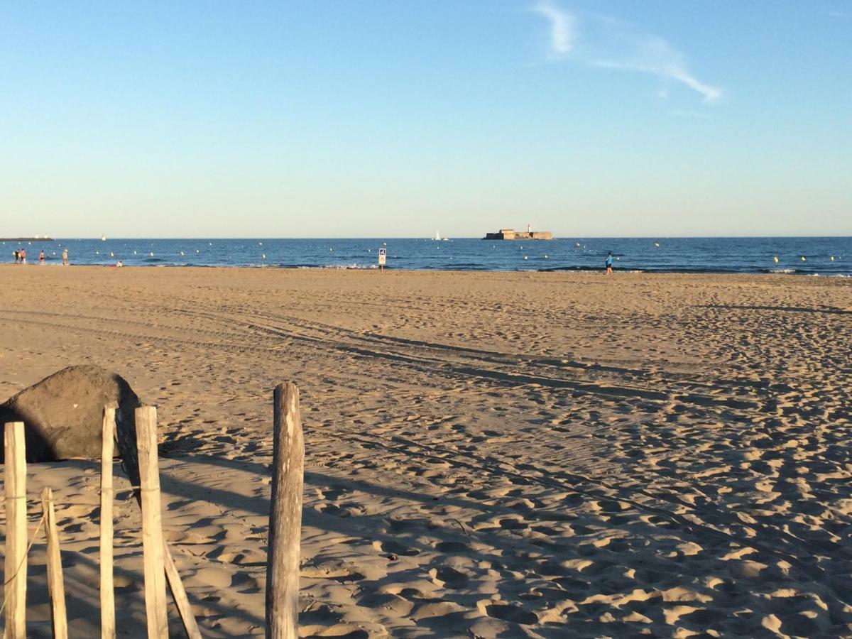 Residence Aquaplage 45M2 Front De Mer Plage Richelieu Agde Eksteriør bilde